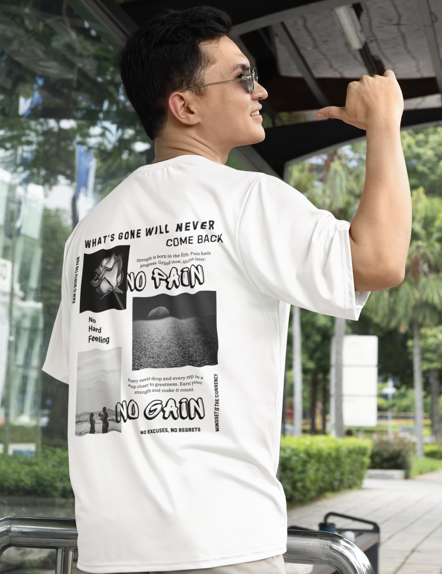 Slay the Day Oversized Mindset Graphic Tee