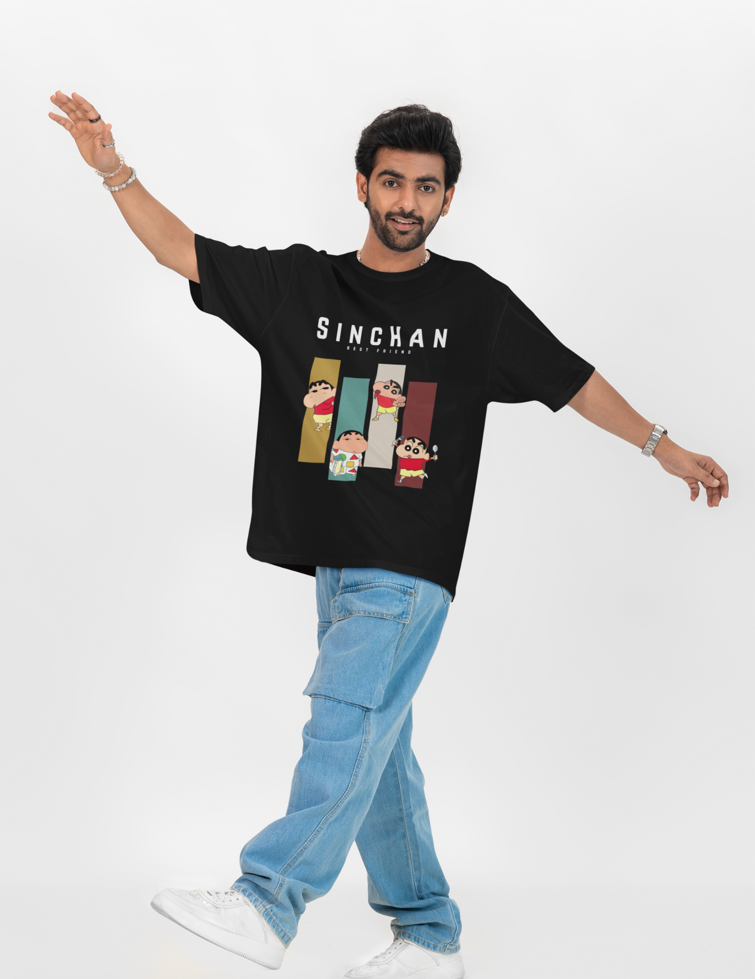 Shinchan Oversized Graphic Kawai Tee