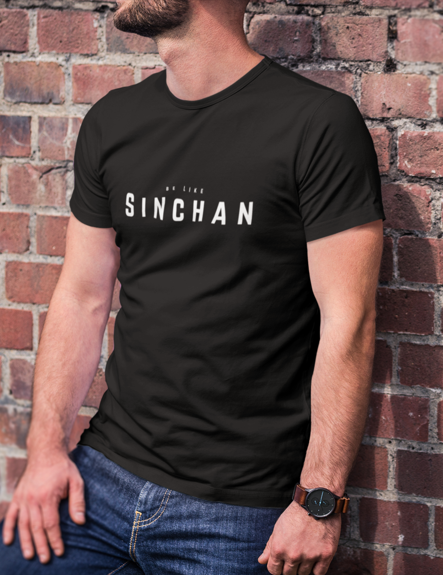 Shinchan Weekly Mood Graphic Tee