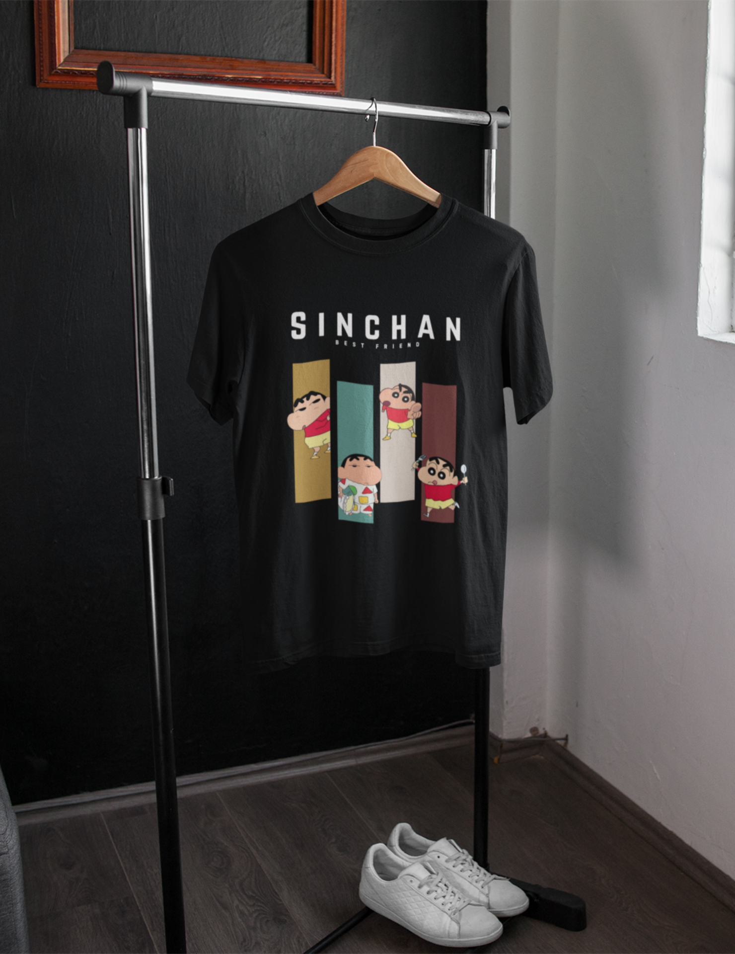 Shinchan Oversized Graphic Kawai Tee