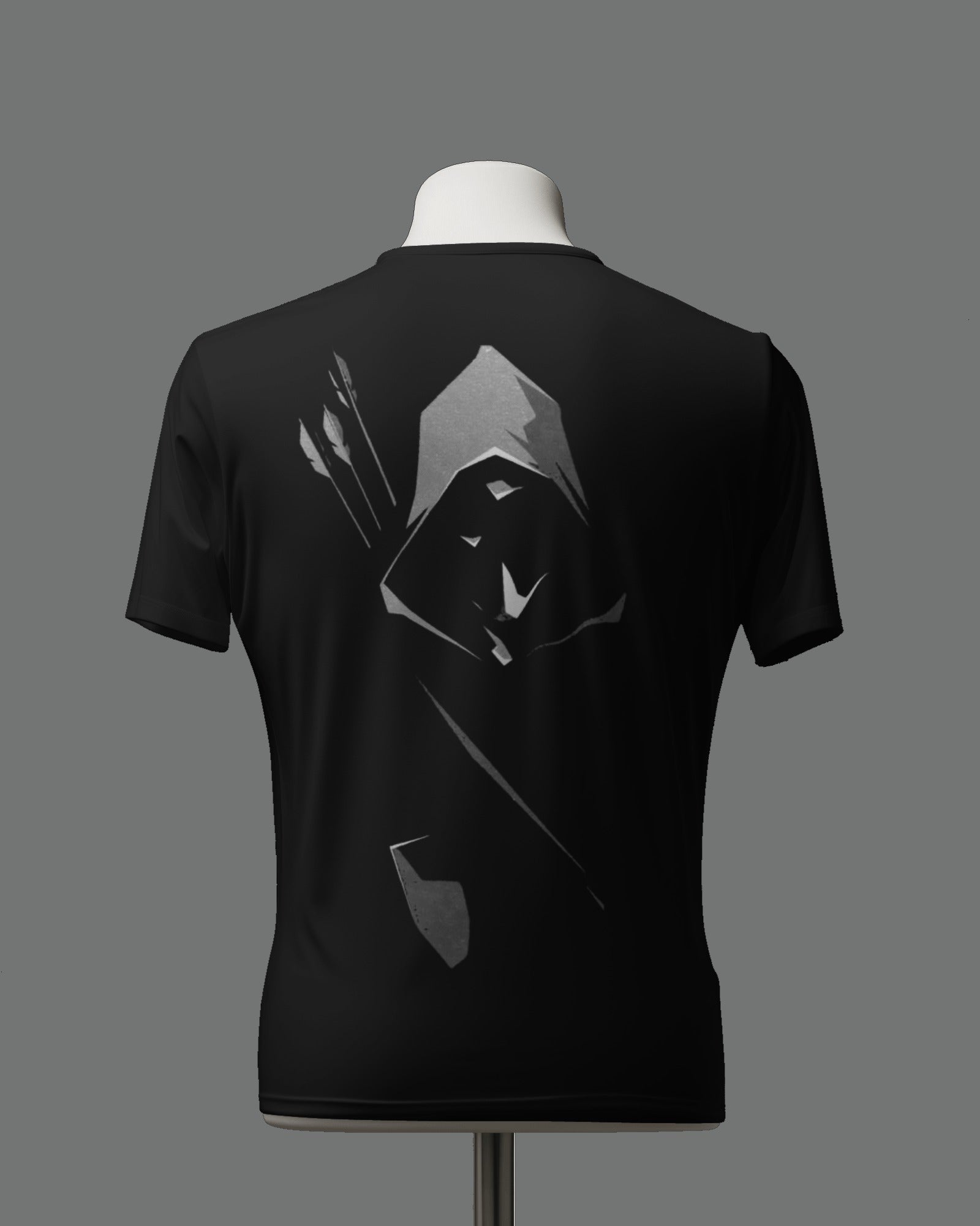 Shadow Agent - Assassination Graphic Gaming T-Shirt for Men