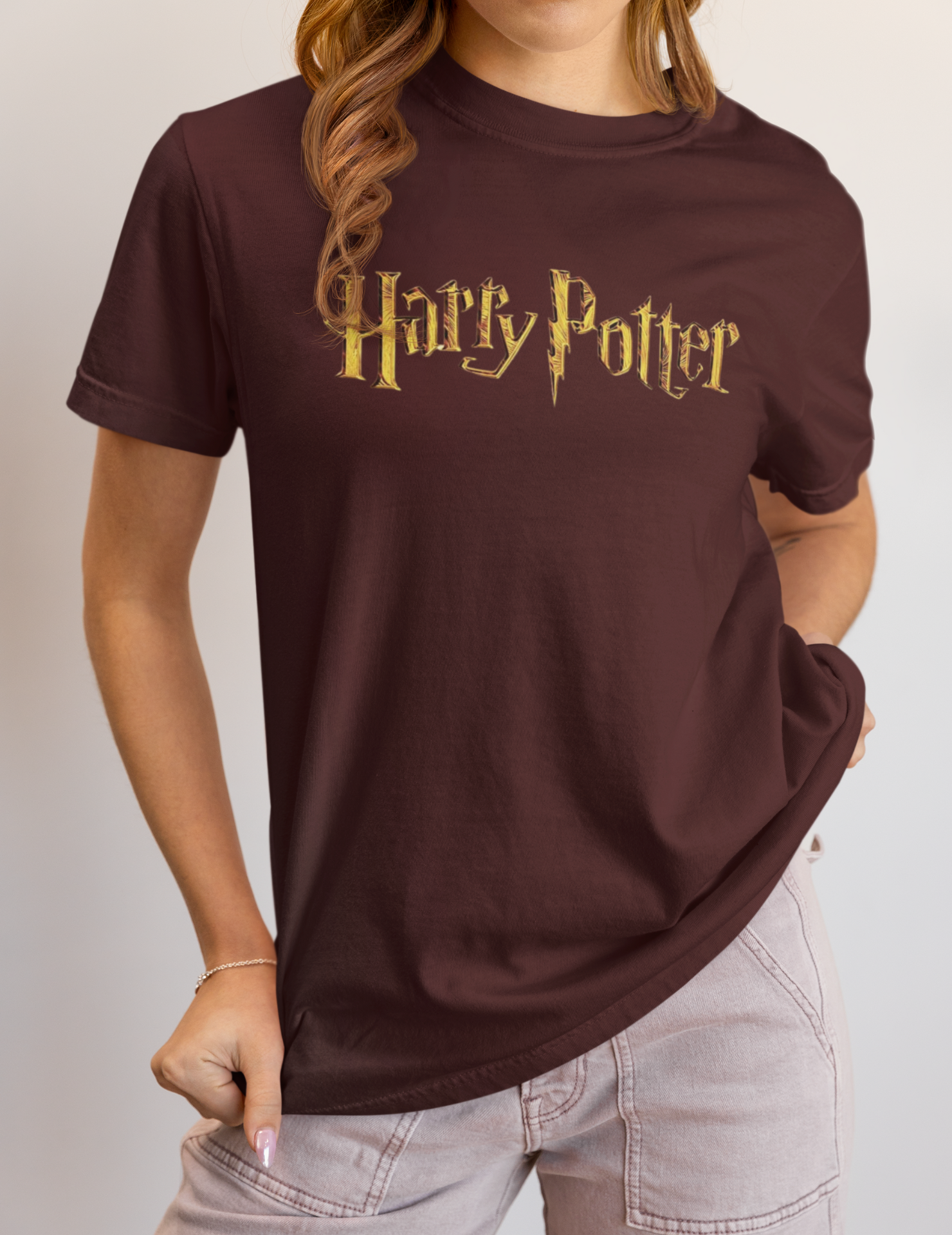 Harry Potter Hogwarts Crest Back Print T-Shirt