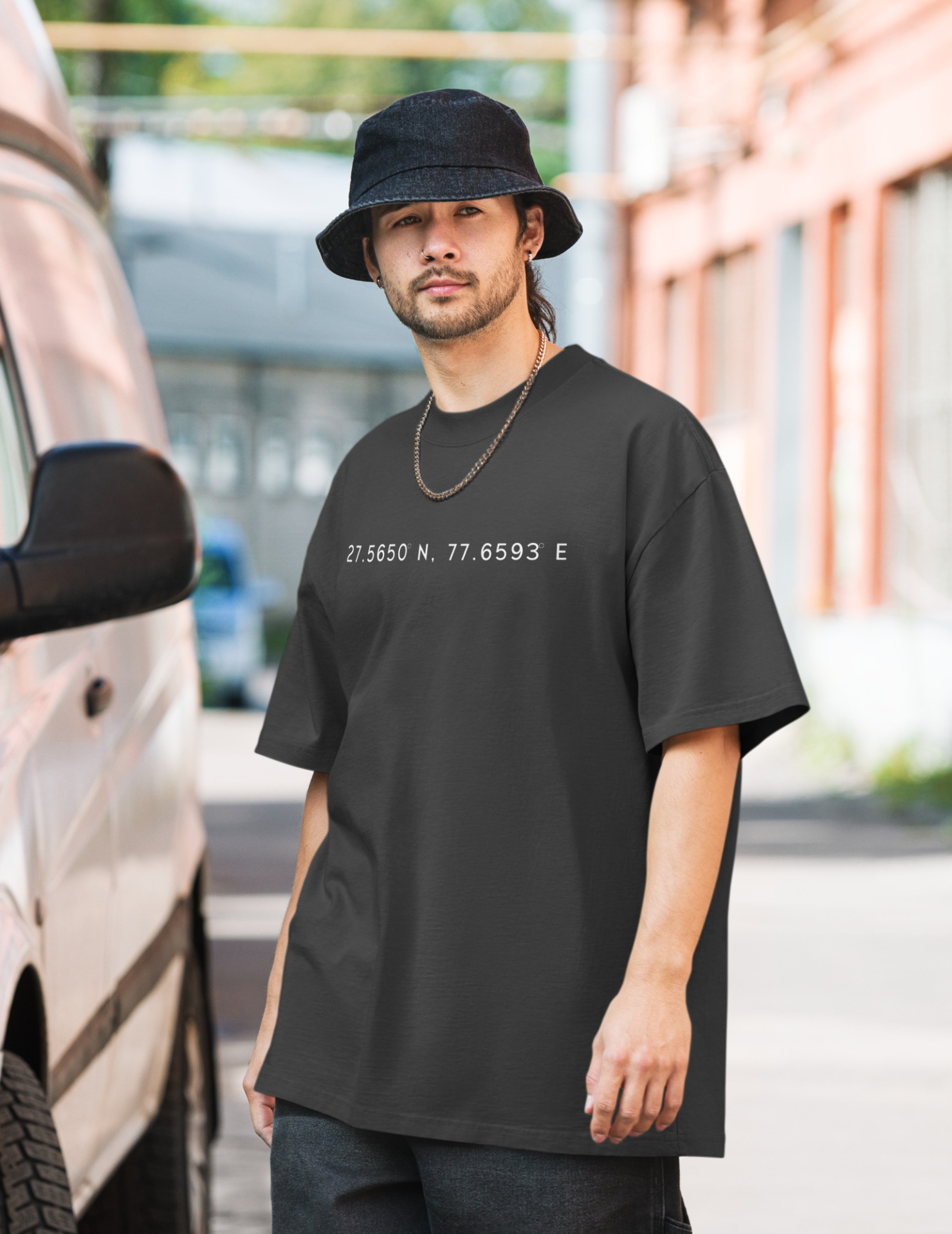 Minimalist Coordinate Oversized Tee for Men