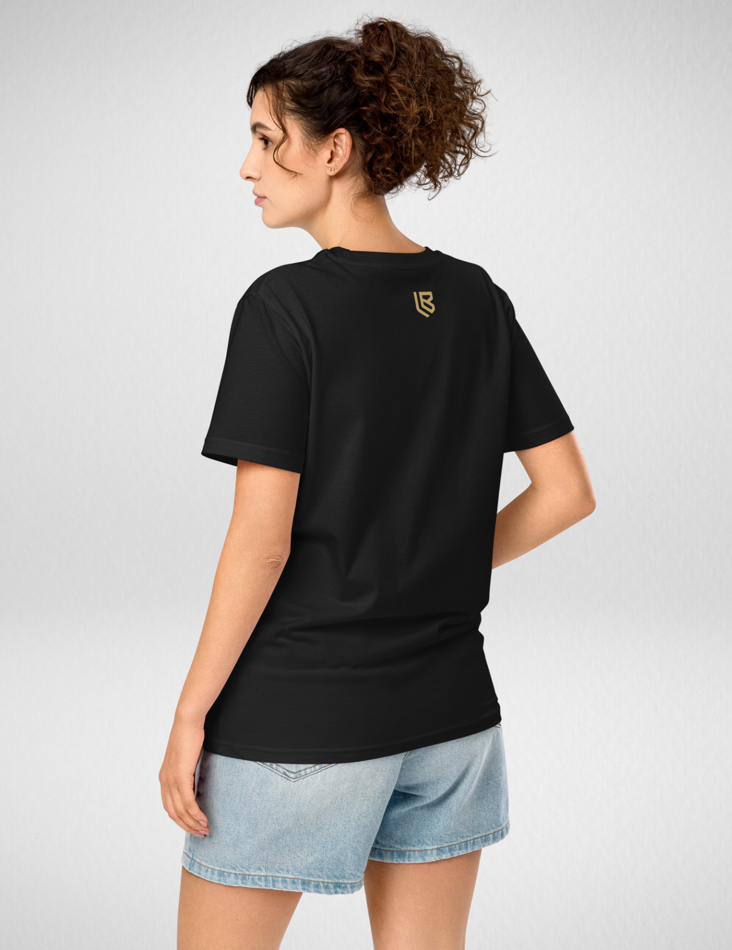 Rebel Heart - Regret Nothing Classic Black Tee for Women