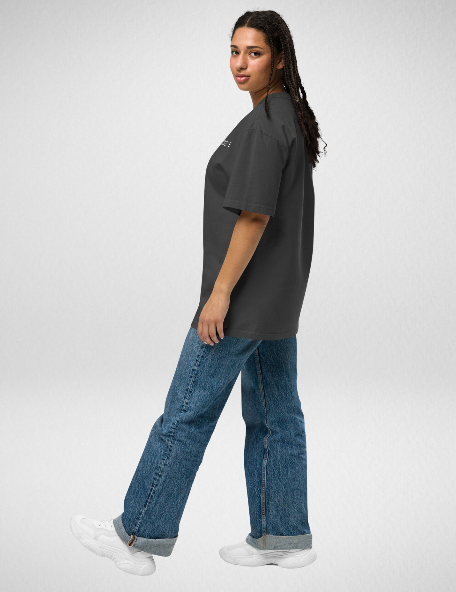 Minimalist Coordinate Oversized Women Tee