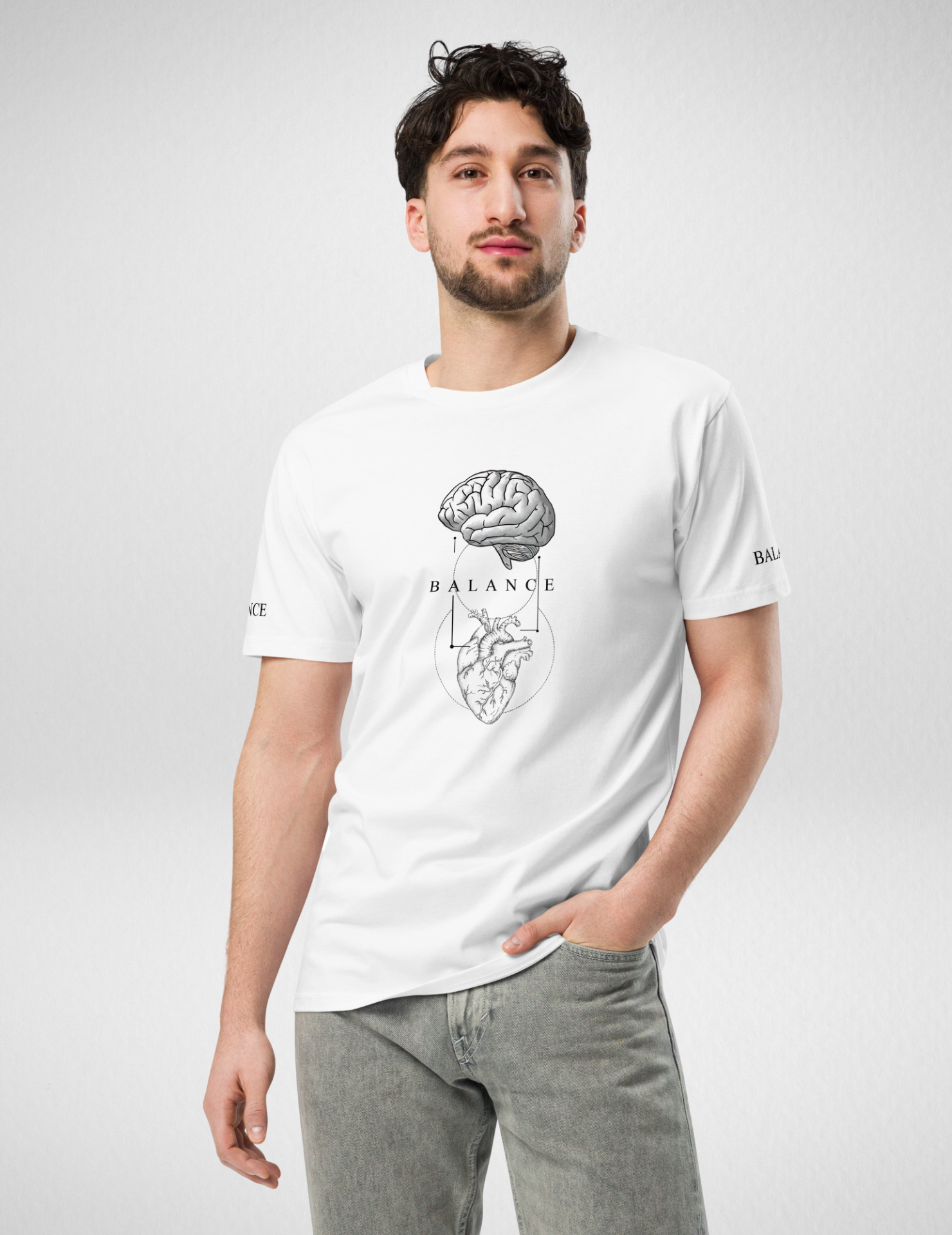 Soulful Balance Harmony Classic Tee for Men