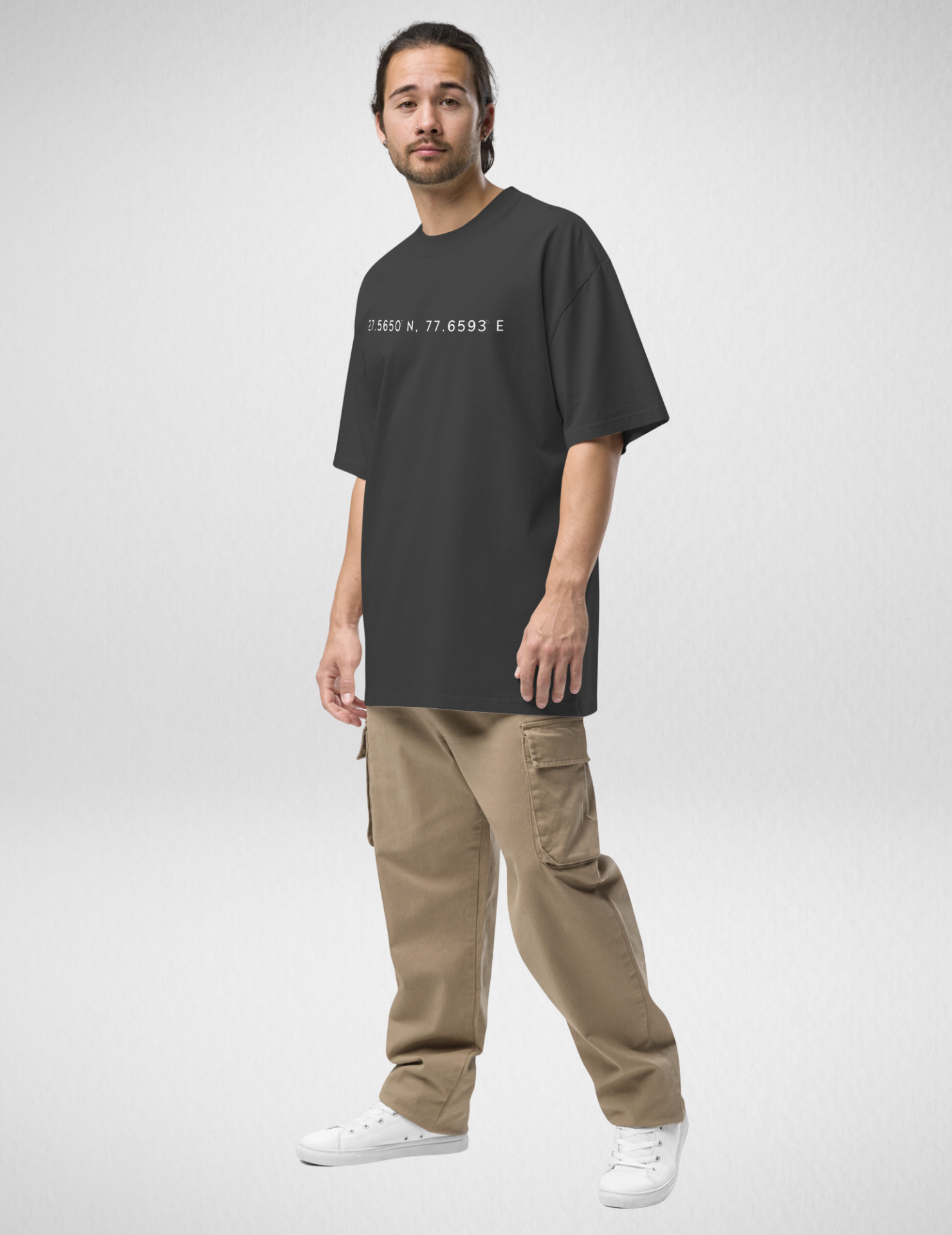 Minimalist Coordinate Oversized Tee for Men